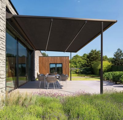 NEW! Thomas Sanderson introduces smart electric pergola awnings Launching March 2024
