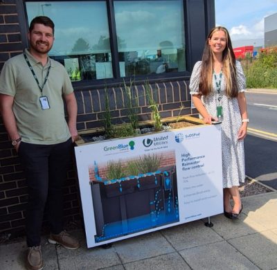 SuDSPod® Installation at Lingley Mere
