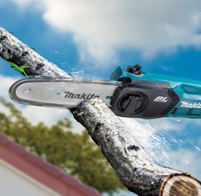 HIGH BRANCH PRUNING MADE EASY WITH MAKITA’S NEW CORDLESS POLE SAW