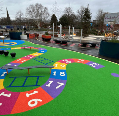 Gorton community celebrates completion of town square extension