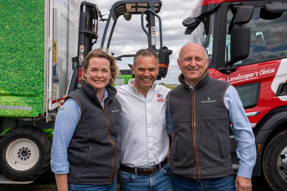 Harrowden acquires George Davies Turf & Stone in growth-focused move built on shared values