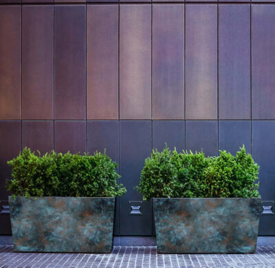 Powder coatings: Combining creativity and durability in signage and landscape design