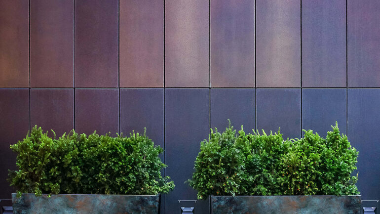 Powder coatings: Combining creativity and durability in signage and landscape design